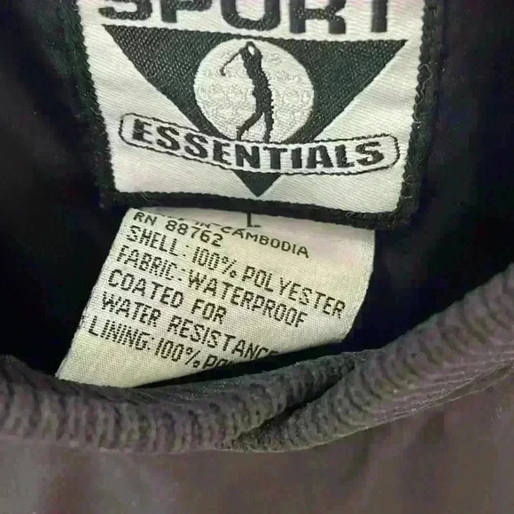 Sport Essentials Golf Mens Size L V-Neck Long Sleeve Wind Pull Over - Picture 2 of 5